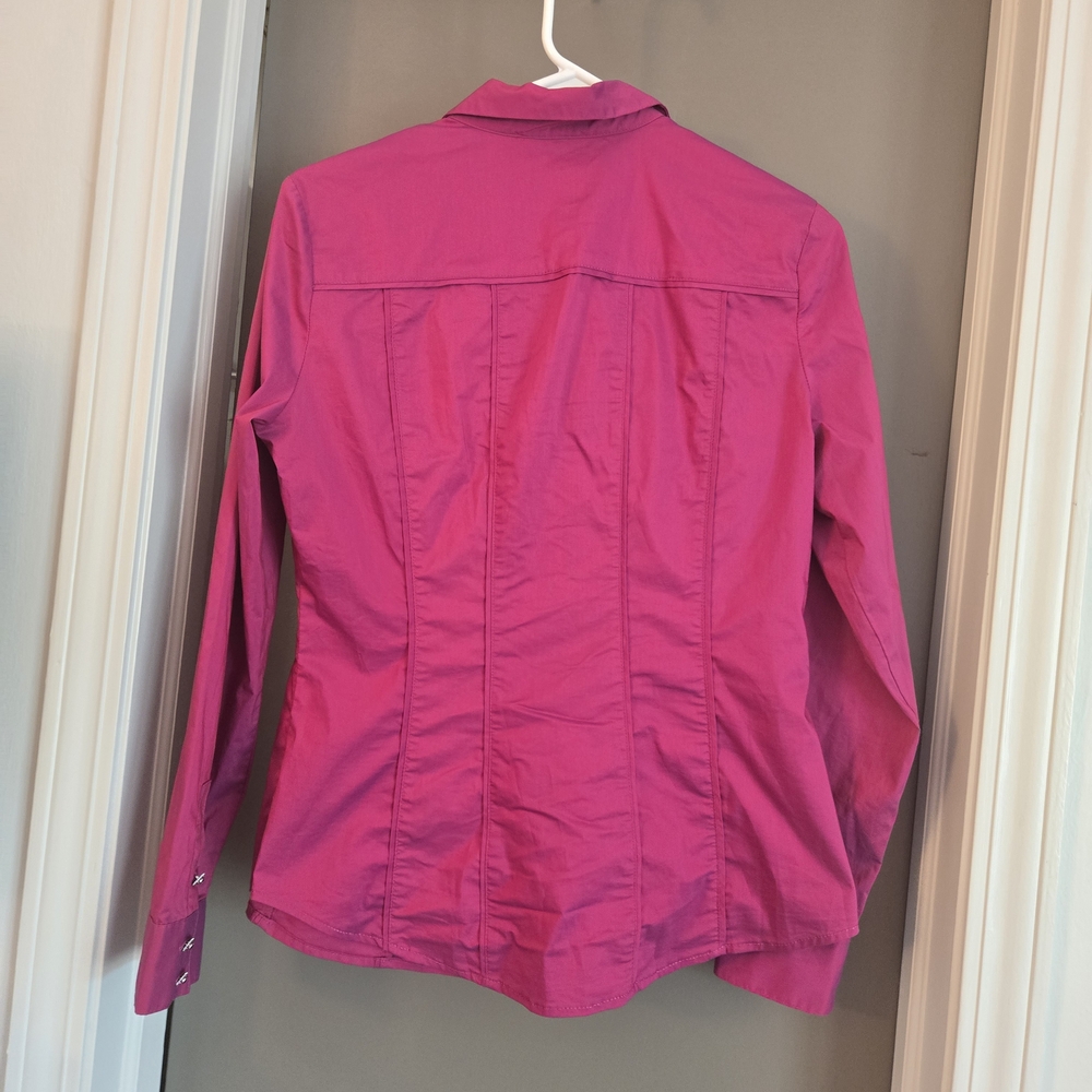 Pink Button-Up Shirt - Picture 5 of 6